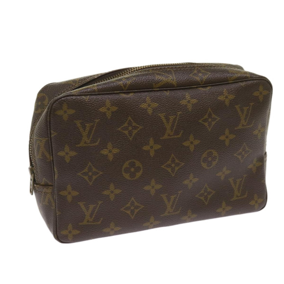 LOUIS VUITTON Monogram Trousse Toilette 23 Clutch Bag M47524 LV Auth 68646 - Picture 1 of 16
